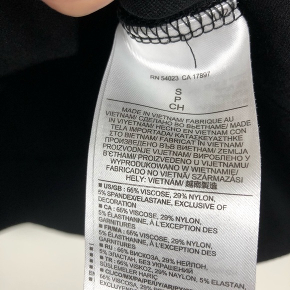 BANANA REPUBLIC PULLOVER SWEATER XS BLACK - Picture 6 of 7